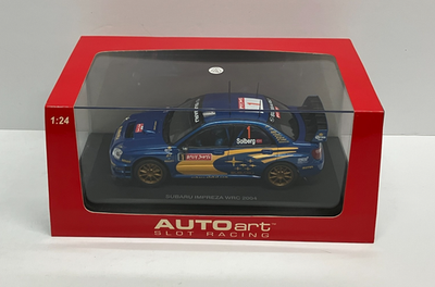 自動車 AUTOart Subaru WRC 1:18 Solberg 1:24 AUTOart Slot Racing - SUBARU IMPREZA WRC 2004 #1 Rally Japan