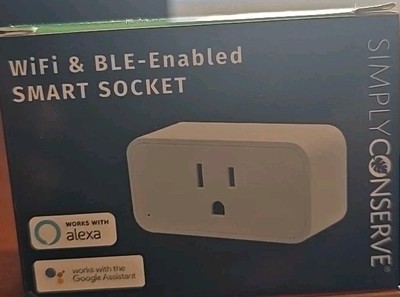 Simply Conserve WiFi & BLE Enabled SMART SOCKET