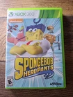 SpongeBob HeroPants (Microsoft Xbox 360, 2015) No Manual Tested Working