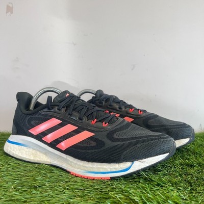 Adidas Turnschuhe Größe 7,5 Damen schwarz pink gestreift Supernova+ Laufschuhe