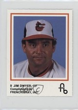 1987 French/Bray Baltimore Orioles Jim Dwyer #9 0q3