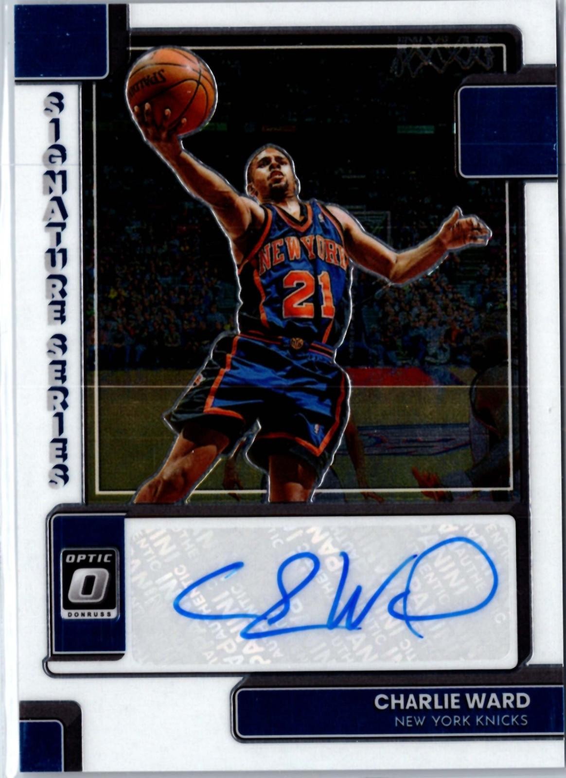 2022-23 Donruss Optic #SS-CWD Charlie Ward Signature Series