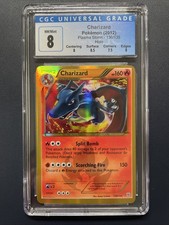 CGC 8 | Charizard 136/135 Secret Rare | Plasma Storm 2012 Fast Shipping! on eBay
