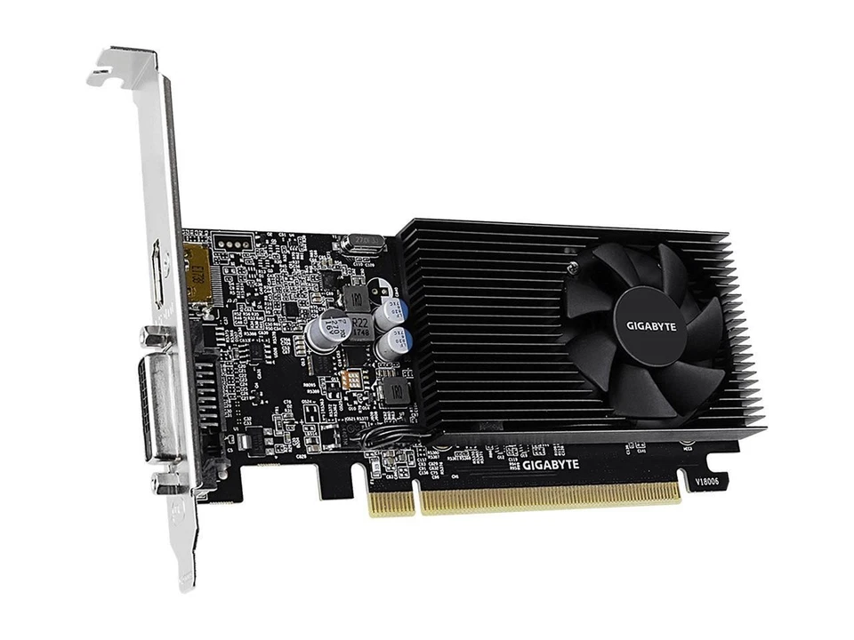 GIGABYTE GeForce GT 1030 Low Profile D4 2G DirectX 12 GV-N1030D4-2GL Graphics - Image 3 of 4