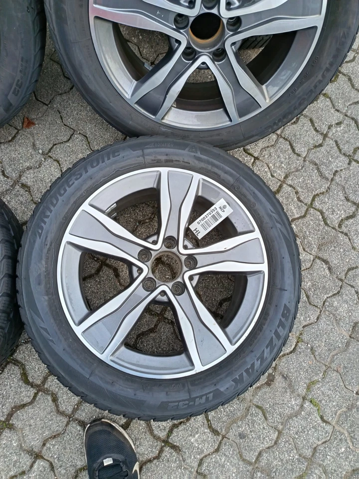 Mercedes C-Klasse W205 S205 A2054010800 Alufelgen 225/50 R17 MO RDK Original - Bild 2 von 4