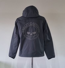 Harley Davidson Willie G Skull Softshell Jacke grau in XL für HD Biker