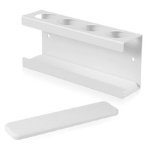 Shower Toothbrush Holder for Wall Mounted Bathroom Organizers and Storage