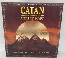 Catan Ancient Egypt Collectors Edition Mayfair Board Game - 99% Complete - Used