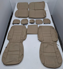 For Ford Escape Xls Xlt Hybrid Limited 2010-2012 Tan Leather Seat Covers Na10 For Ford Escape Xls Xlt Hybrid Limited 2010-2012 Tan Leather Seat Covers Na10
