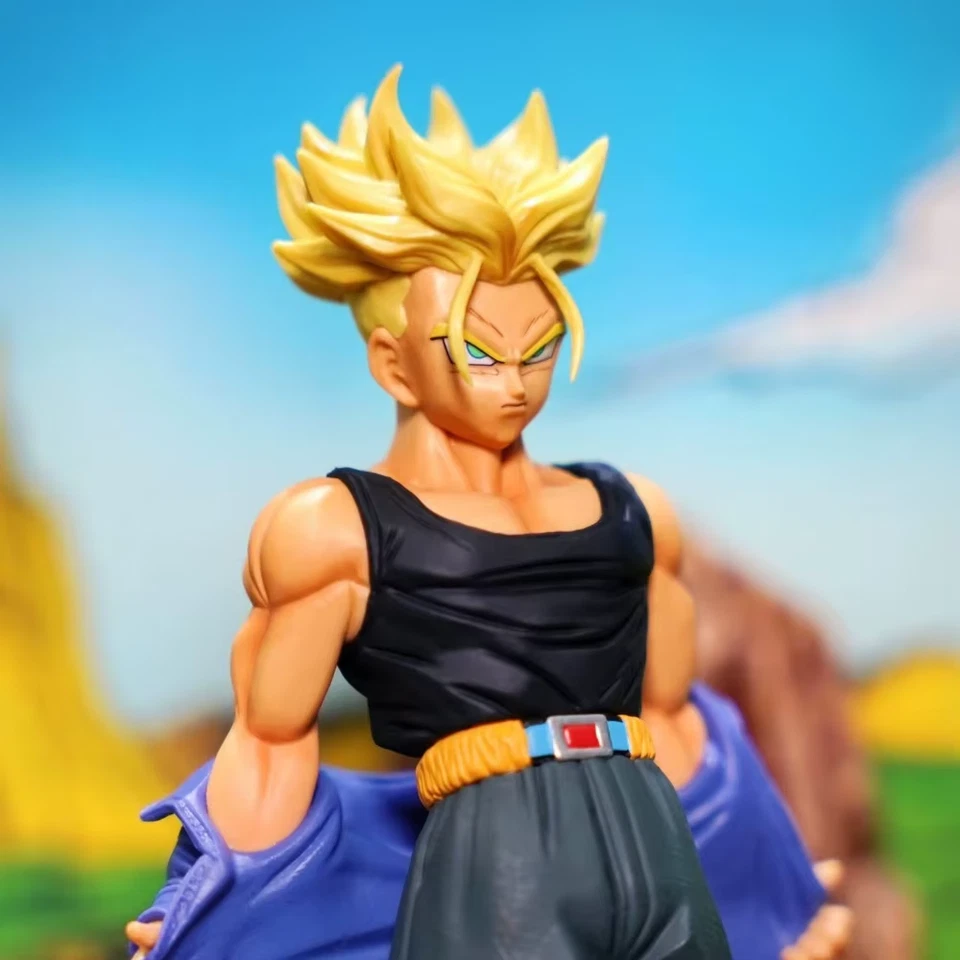 Figura DBZ Future Trunks 20-21CM Anime PVC Acción Estatua Colección Modelo Juguete Gi Foto 4 de 4