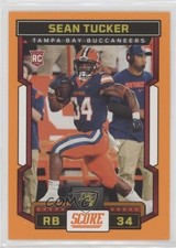 2023 Score Rookies Orange Sean Tucker #318 0hk3