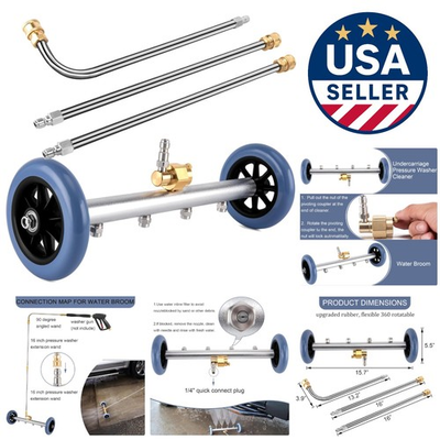 #ad High Pressure 4000 PSI Undercarriage Washer Quick Connect amp; Lightweight Design $98.69