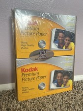 Kodak Premium Photo Paper 150 High Gloss Sheets 4x6 Sheets 59lb Sealed NIB