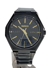 WIRED Wristwatch Analog Stainless GLD BLK