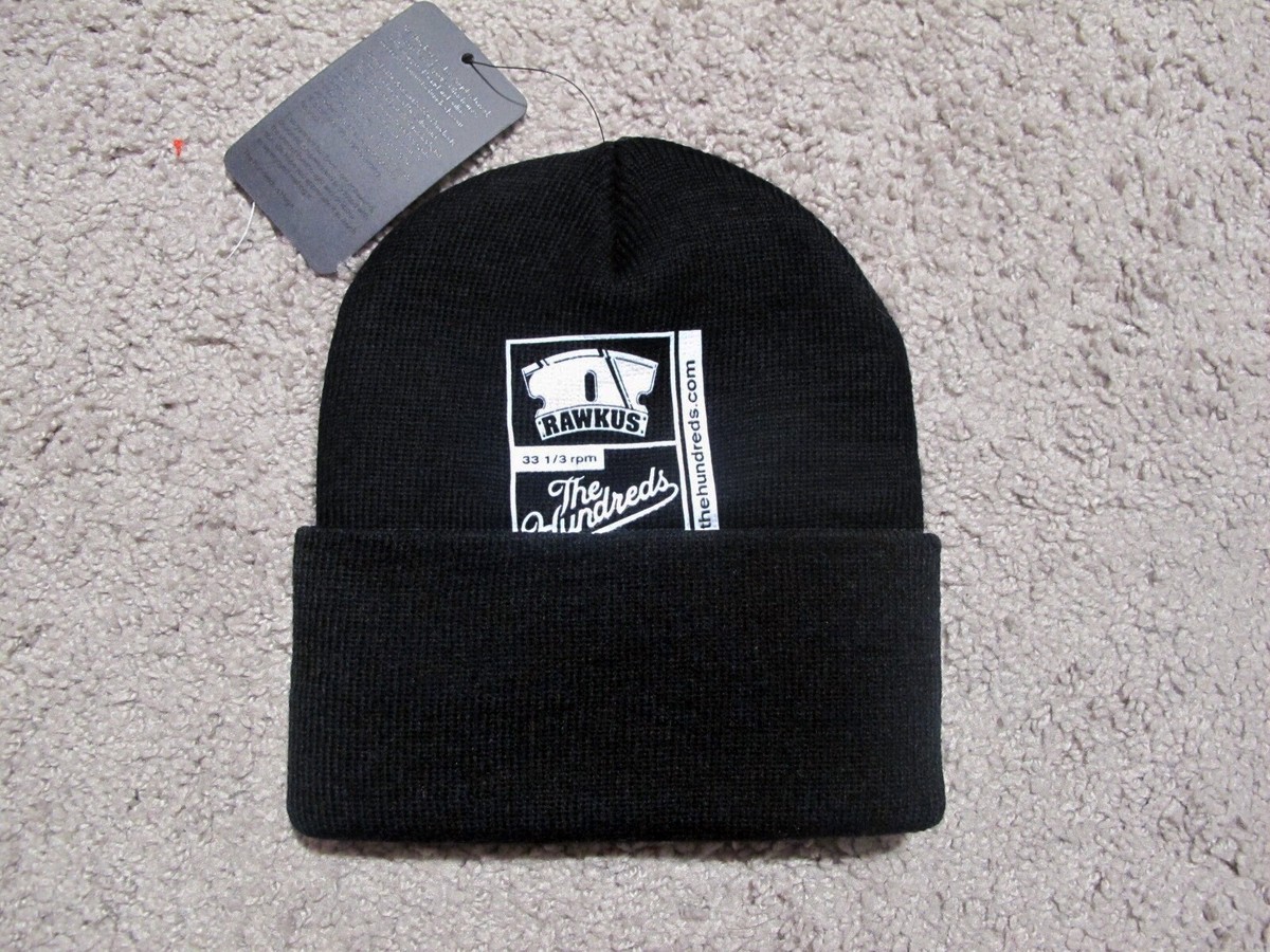 The Hundreds x Rawkus Records Soundbombing Beanie Cap black