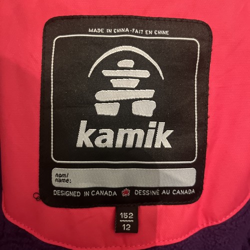 Kamik girls ski jacket size 12 - Picture 3 of 15