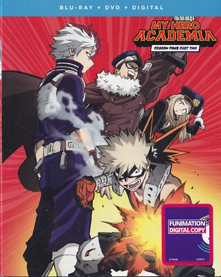 My Hero Academia Staffel 4 Teil 2 Blu-ray DVD 4-Disc Set 2021
