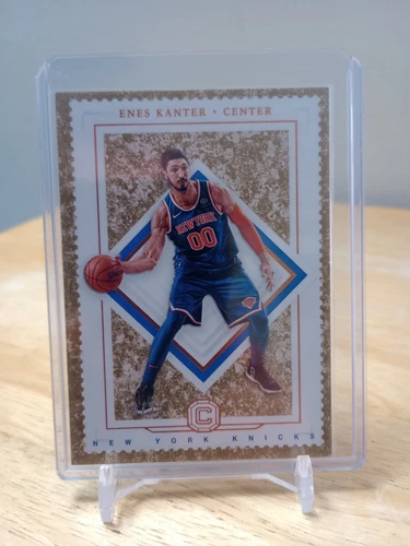 2017 Panini Cornerstones Basketball Granite Enes Kanter #100