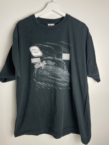 Dale Earnhardt Jr Vintage Chase Authentics T-shirt Sz XL Black Nascar Racing - 第 1/4 張圖片