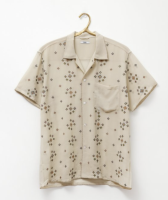 ★SATUR★ Logo Cross Stitch Short Sleeve T-Shirt Resort Ivor MUSINSA | SATUR Satur Logo Embroidered Voyage Short Sleeve T
