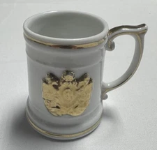 Schmid Mass Sankyo Porcelain Mug Cup Shot Music Box Japan Vodka Cognac Gift