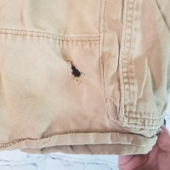 Abercrombie & Fitch Pantalones Cortos Hombre Beige Carga 33 Foto 3 de 4