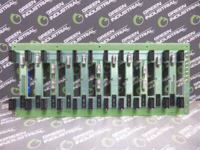 USED Bailey Controls 6632003A1 12 Slot Rack Chassis Backplane Circuit Board