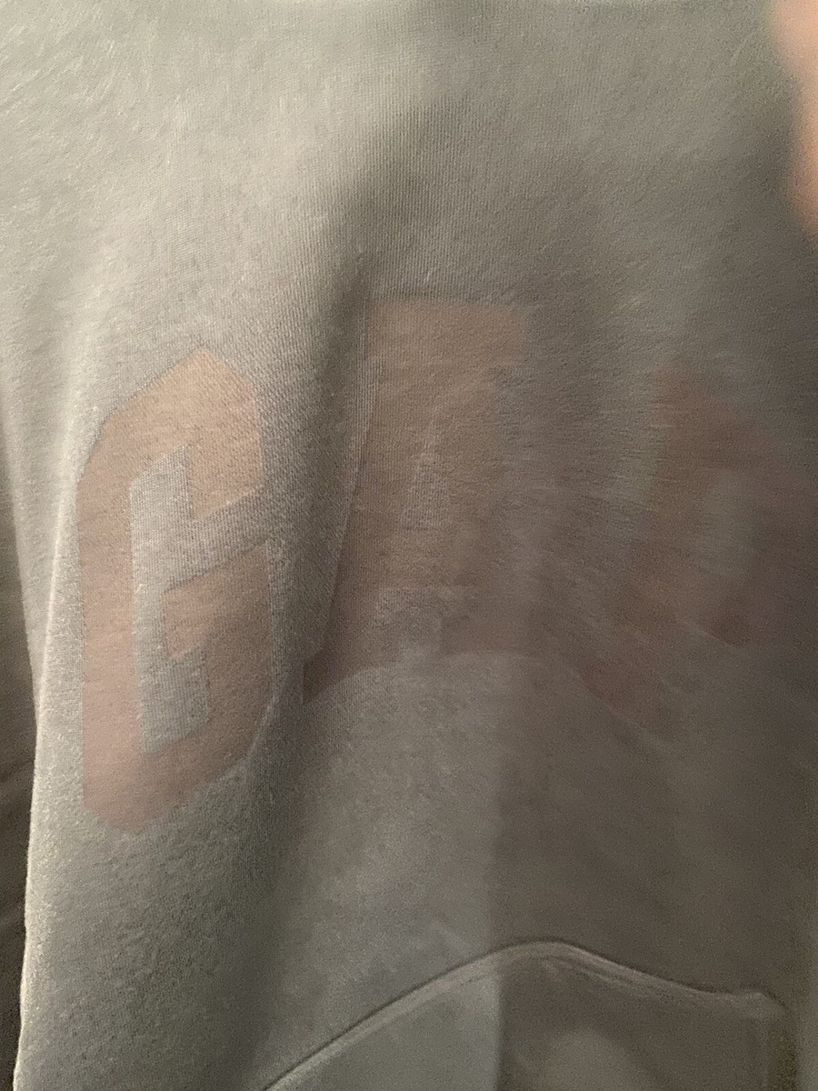 YEEZY GAP DOVE SHRUNKEN HOODIE ENGINEERED BY BALENCIAGA SIZE Blue