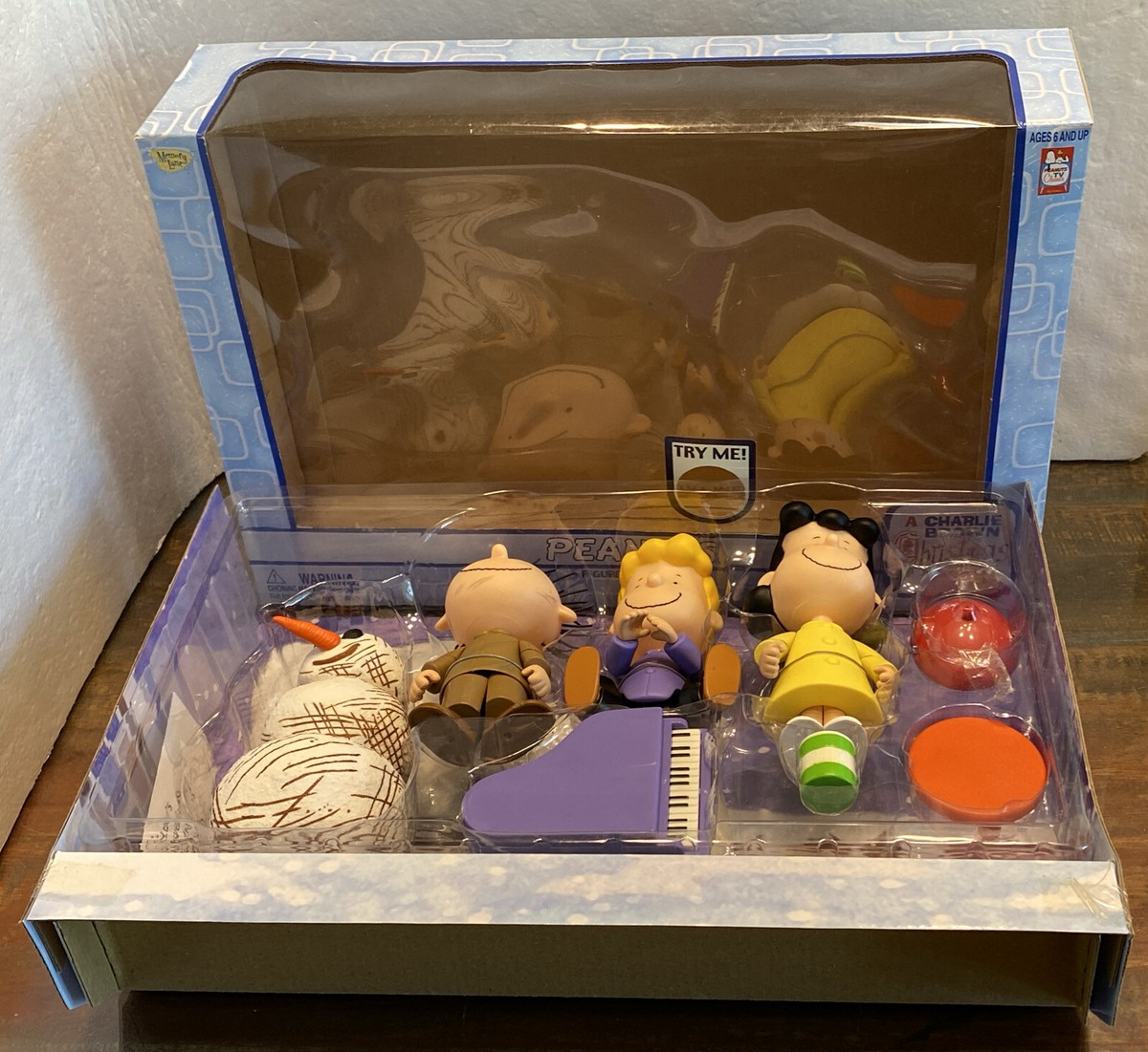 Peanuts Charlie Brown Christmas Figure Collection Memory Lane 2003