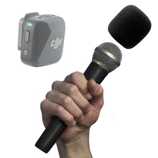 DJI Mic Mini Pro Interview Handle Adapter -- Wireless Microphone  + RODE Micro