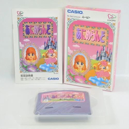 ANIME LAND CASIO LOOPY 3036 Japan Game