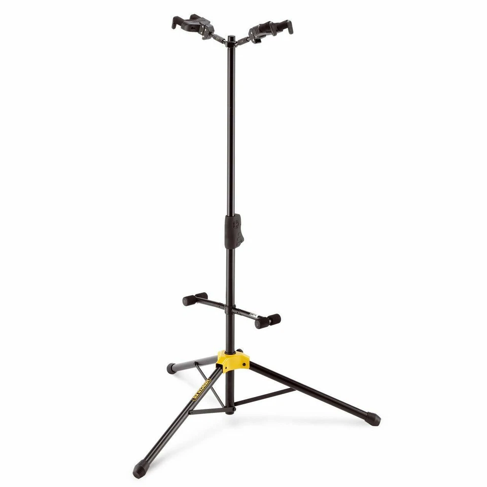 HERCULES HCGS-422B Plus Doppel-Gitarrenständer mit Auto-Grab-System - Bild 1 von 1