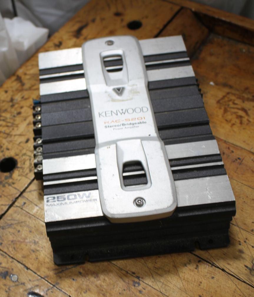 Kenwood KAC 5201 amp, 12v, 250 watt | eBay