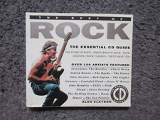 ALAN CLAYSON "THE BEST OF ROCK:ESSENTIAL CD GUIDE" 1993 COLLINS 100 ARTISTS EX-