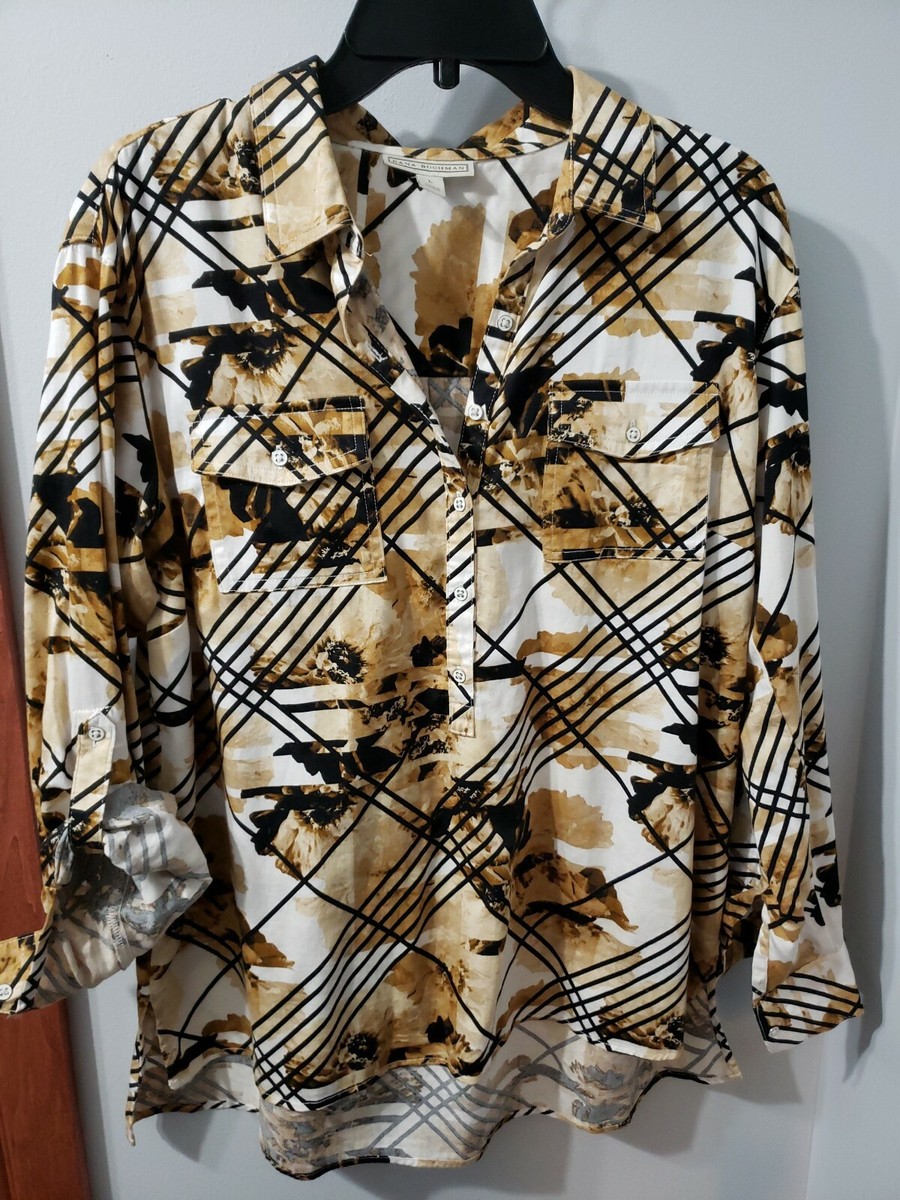 dana buchman tops large | eBay