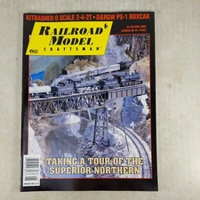 Railroad Model Craftsman Magazine June 2002 Kitbashed O Scale 2-4-2T 