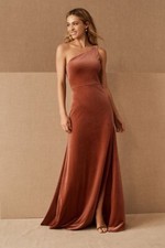 New BHLDN x Jenny Yoo Cybill Velvet Maxi Dress Size 24