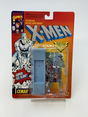 Marvel Entertainment X Men Iceman With Super Ice Slide Action Figure