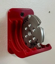 Wall Shell Plate Holder for LEE Six Pack Pro Reloading Holds 5