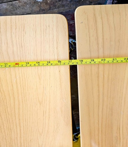 LOT of 8 KUSCH+CO 2000s RETRO LOOK HOT MOULDED PLYWOOD STACKING CHAIRS FREE SHIP - Picture 14 of 21