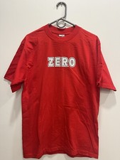 NOS Zero Skateboards Shirt Size Large