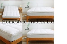 Image of Luxury Duck Feather & Down Mattress Topper 7CM Deep Single/Double/King/SuperKing