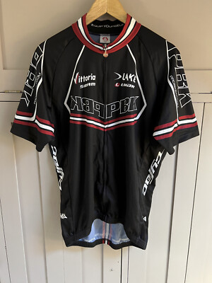 MOA PBK Team Herren Radtrikot | Schwarz/Weiß/Rot | 3XL |