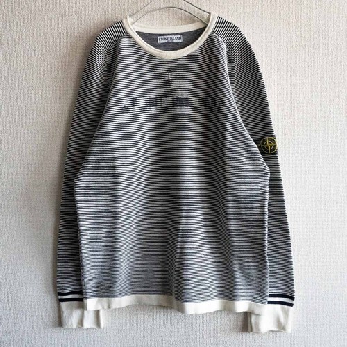 STONE ISLAND 2009SS Knitwear Knit Sweater Striped Cotton Size XXL