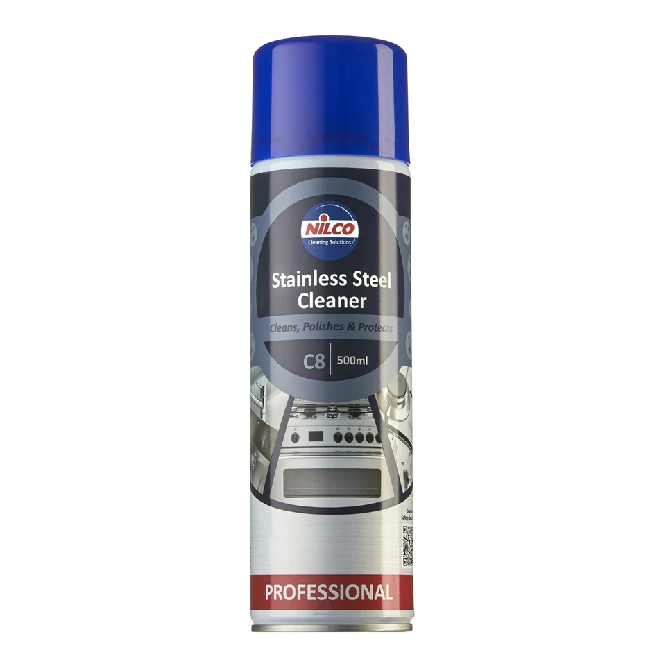 Nilco C8 Stainless Steel Cleaner 500ml - SVTN500SSC