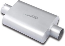 Universal Mufflers,Dual Chamber 3In Inlet/3In Outlet Performance Automotive