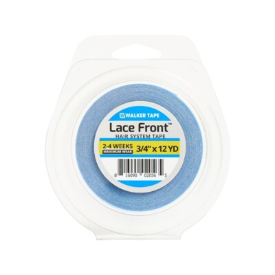 Lace Front Hair System Tape By Walker Tape 3/4 inch X 12 yard Roll
