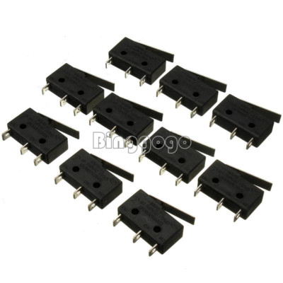 10Stks NEW Tact Switch KW11-3Z 5A 250V Microswitch 3PIN Buckle