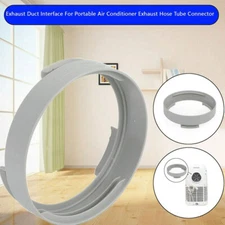 Exhaust Duct Interface For Portable Air Conditioner Exhaust Hose Tube Connector-