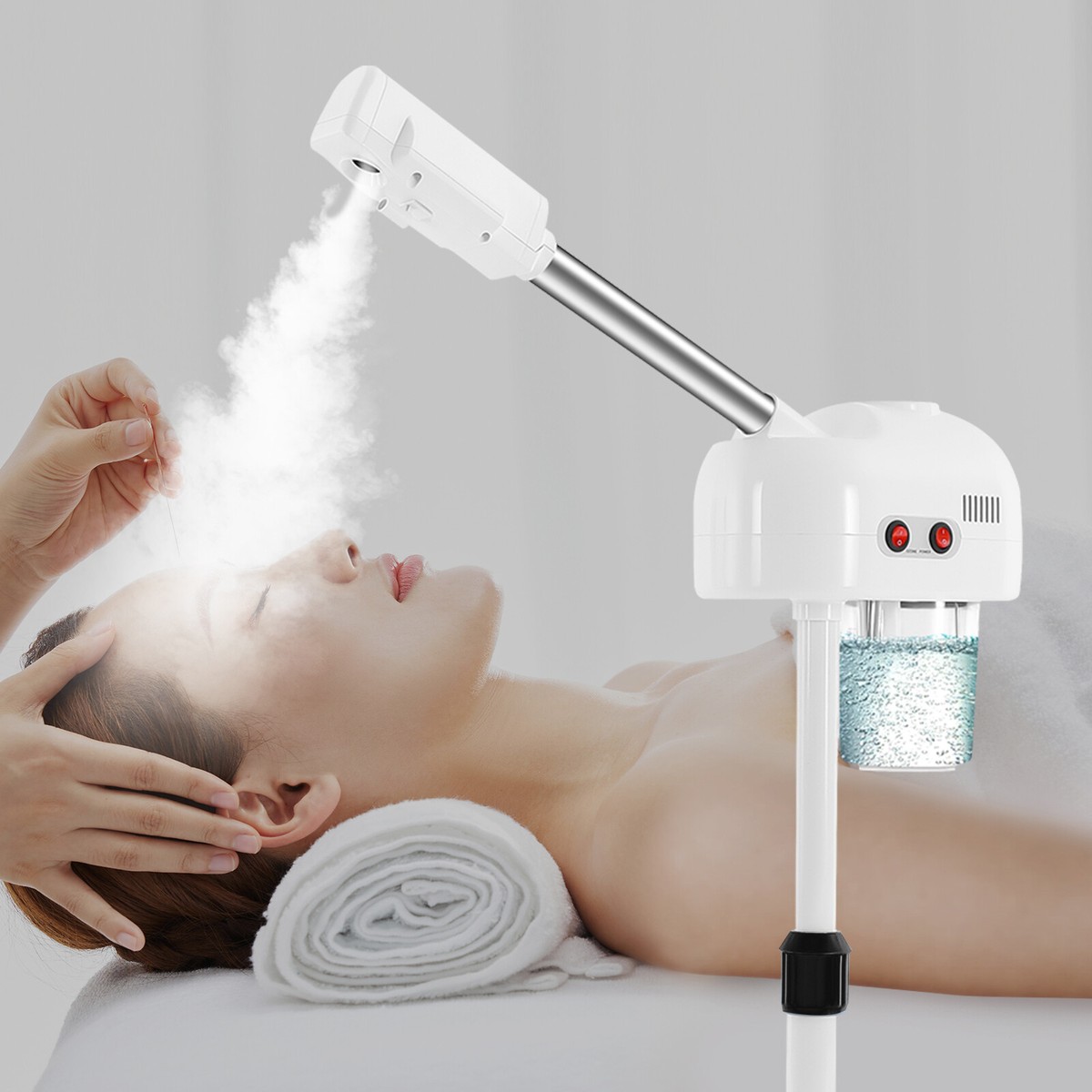 Beauty Sprayer White Facial Steam Sauna Beauty Equipment Skin Care